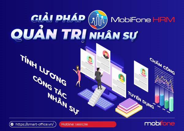 Giải pháp Quản trị nhân sự MobiFone HRM