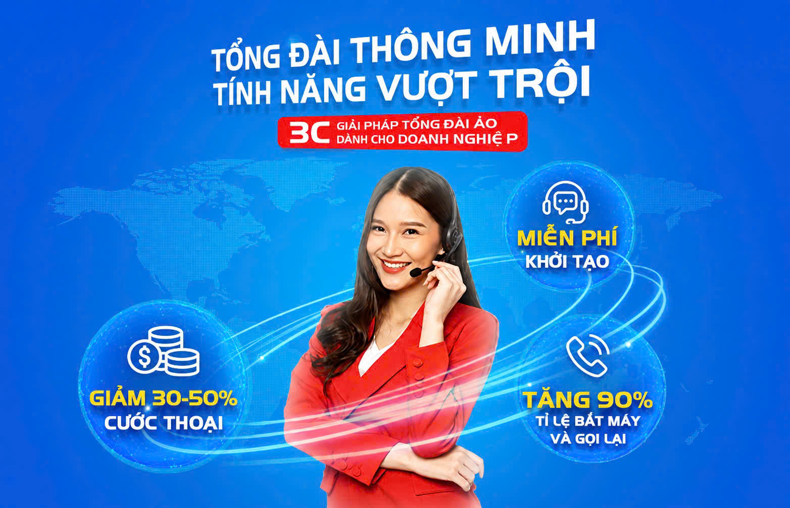 Dịch vụ tổng đài Cloud Contact Center (3C)